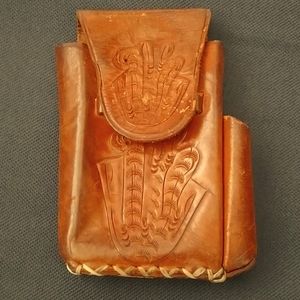 Antique Cigarette and Lighter Holder
